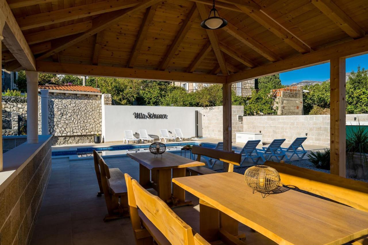Residence & Pool Villa Schwarz Suites Цавтат Экстерьер фото